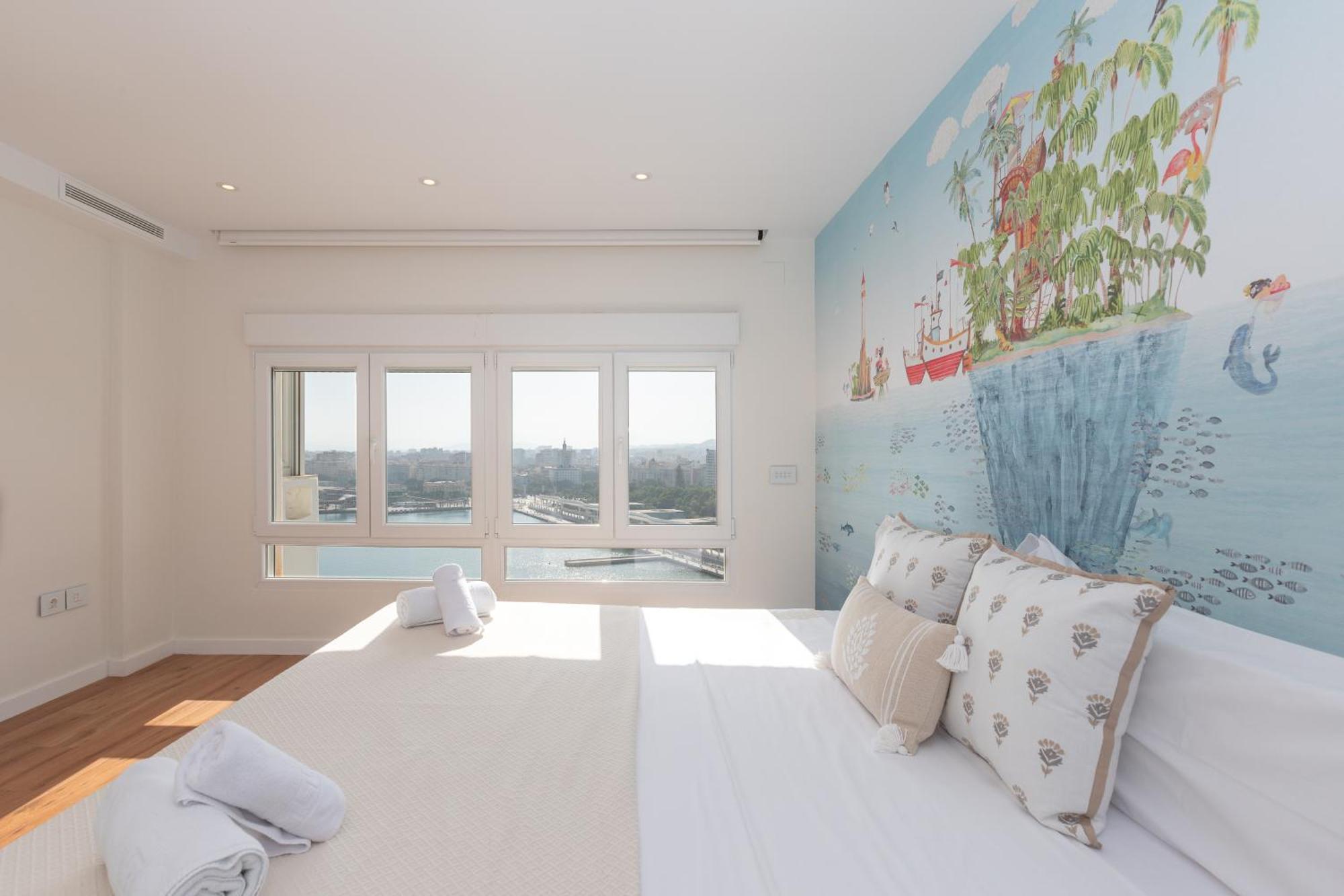 מאלגה Luxury Beach/Port Apartment מראה חיצוני תמונה